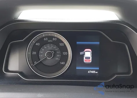 2021 Hyundai Ioniq Hybrid Blue из США, поврежденный, VIN KMHC65LC0MU252971